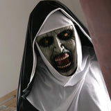 Hot New 2018 The Nun Full Head Mask Cosplay Costume Conjuring Valak Scary Horror Replica Prop-WickyDeez-WickyDeez