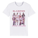 Blackpink 2022 Pink Venom | Pink Outfit Group | Organic Unisex Crewneck T-shirt-WickyDeez | Gelato-WickyDeez