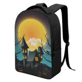 Laptop Backpack | Halloween Horror House Print