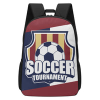17 Inch School Backpack | Soccer Tournament