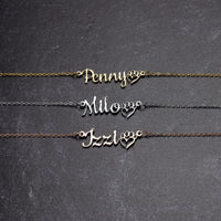 Create your own Personalized Dog Mom Necklace | Gold, Rose Gold & Silver