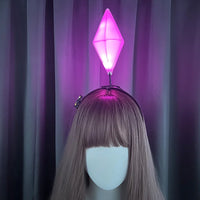 The Sims Plumbob Headband | 6 Colors LED Cosplay Comic-con Headpiece Costume Headwear Prop