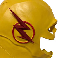 Professor Zoom Reverse Flash Tv Mask Cosplay Barry Allen Yellow Full Latex Mask