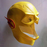 Professor Zoom Reverse Flash TV Mask Cosplay Barry Allen Yellow Adult Size Mask