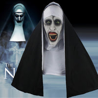 2018 The Nun Full Head Cosplay Horror Movie Mask Valak Conjuring Scary Halloween-Horror Theme-WickyDeez
