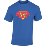 Super Dad Fathers Day Gift Tee Top T Shirt - WickyDeez