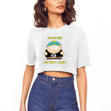 Eric-Cartman-'I-Do-What-I-Want'-Womens-Cropped-T-shirt-South-Park-'My-Body-My-Choice'-Midrift-Tee-Top-WickyDeez-2