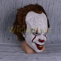 Stephen King's It Pennywise Full Cosplay Costume Halloween Suit-Horror Theme-WickyDeez