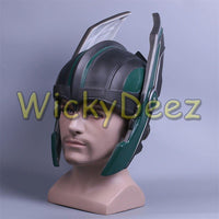 Thor 3 Ragnarök Helmet Chris Hemsworth Cosplay PVC Helmet Handmade Mask-Marvel Comics Cosplay-WickyDeez