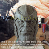 2018 Avengers: Infinity War Thanos Cosplay Helmet Mask Full Latex-Marvel Comics Cosplay-WickyDeez