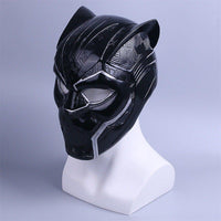 2018 Black Panther LED Helmet Mask T'Challa Cosplay Costume Prop-Marvel Comics Cosplay-WickyDeez