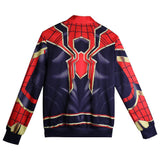 2018 Infinity War Spider-man Cosplay Hoodie Jacket Superhero Coat Avengers 3-Marvel Comics Cosplay-WickyDeez