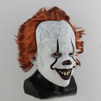 2019 Pennywise It Movie Mask Stephen King's It Horror Cosplay Costume Prop Mask-Horror Theme-WickyDeez