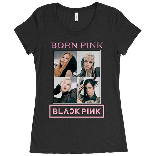 Born Pink | Blackpink Pink Venom Women's T-Shirt Top-WickyDeez | Gooten-WickyDeez