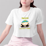 Eric-Cartman-'I-Do-What-I-Want'-Womens-Cropped-T-shirt-South-Park-'My-Body-My-Choice'-Midrift-Tee-Top-WickyDeez-4