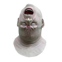 New Scary Horrifying Upside-down Evil Full Face Head Costume Mask Prop for Cosplay Halloween-Horror Theme-WickyDeez