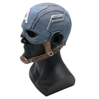 Classic Captain America Superhero Full Head Latex Mask Helmet Halloween Cosplay-Marvel Comics Cosplay-WickyDeez