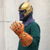 New Endgame Thanos Mask Avengers Infinity War / Endgame Full Handmade Mask FREE SHIPPING-Marvel Comics Cosplay-WickyDeez