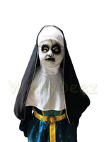 Rare Kids 2018 The Nun Full Costume Conjuring Valak Horror Mask & Veil Cosplay Halloween Outfit-Horror Theme-WickyDeez