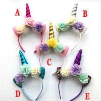My Little Pony Unicorn Headbands in 4 Colors at WickyDeez