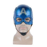 NEW Captain America Endgame Avengers Mask Cosplay Costume Helmet Prop Mask-Marvel Comics Cosplay-WickyDeez