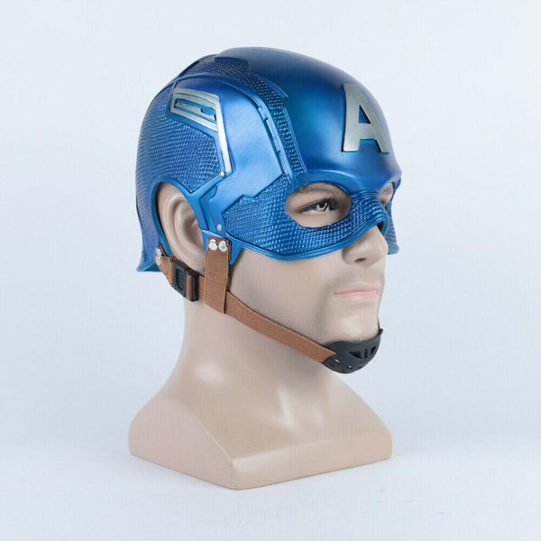 NEW Captain America Endgame Avengers Mask Cosplay Costume Helmet Prop Mask-Marvel Comics Cosplay-WickyDeez