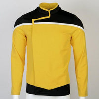 NEW-Star-Trek-Lower-Decks-Costume-Shirt-Top-Captain-Freeman-Ensign-Rutherford-Red-Yellow-Blue-Uniform-Top-WickyDeez-11