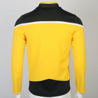 NEW-Star-Trek-Lower-Decks-Costume-Shirt-Top-Captain-Freeman-Ensign-Rutherford-Red-Yellow-Blue-Uniform-Top-WickyDeez-12