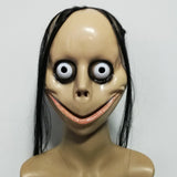 LED MOMO Horror Mask | Hacking Game MO MO Cosplay Costume Prop