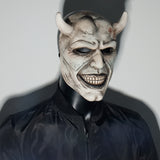 The Black Phone The Grabber Evil Horn Mask | Devil Horn Cosplay Scary Half Face Halloween Costume Prop Mask-WickyDeez | Ben-WickyDeez
