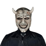 The Black Phone The Grabber Evil Horn Mask | Devil Horn Cosplay Scary Half Face Halloween Costume Prop Mask-WickyDeez | Ben-WickyDeez