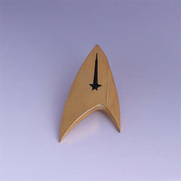 Classic Star Trek Discovery Season 2 Starfleet Captain Pike Costume Shirt & Badge-Star Trek-WickyDeez
