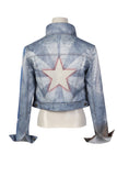 NEW America Chavez Denim Jacket | Cosplay Costume Jacket in Dr Strange The Multiverse of Madness 2022-WickyDeez | Kitty-WickyDeez