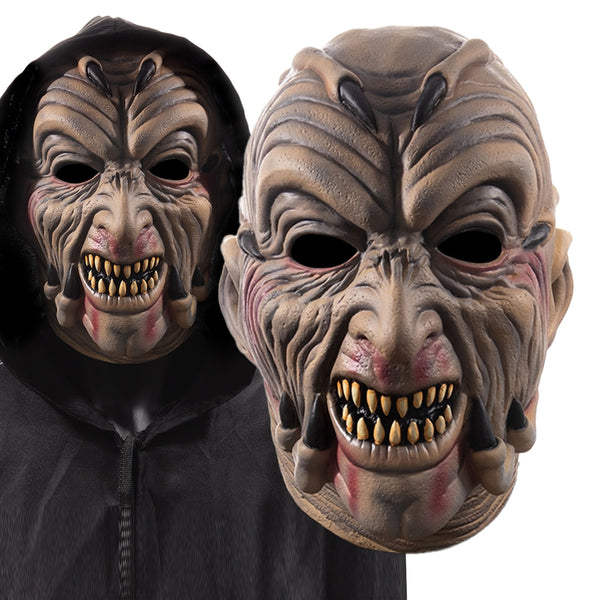 Jeepers Creepers Movie Monster Mask | Halloween Cosplay Ogre Demon Vampire Halloween Costume Mask Prop-WickyDeez | Ben-WickyDeez