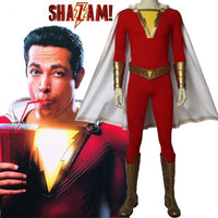 2019 Shazam Movie Custom Made Shazam Cosplay Costume Boots | Belt | Wrist Supporters - Free Shipping-DC Comics Cosplay-WickyDeez