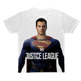 Superman Justice League Henry Cavill Canvas Size Sublimation Unisex T-Shirt Zack Snyder WickyDeez