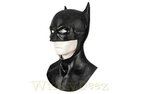 NEW The Batman 2022 Movie Mask v3 | Robert Pattinson Full Head Costume Cosplay Mask - WickyDeez