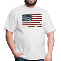 Premium USA Men's T-Shirt American Flag Tee Top - WickyDeez