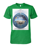Flat Earth Unisex Shirt-Short Sleeves-WickyDeez