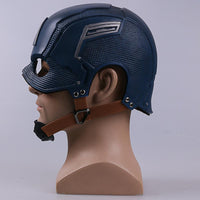 Captain America Helmet Avengers Age of Ultron Infinity War Steve Rogers Cosplay Helmet Mask-Marvel Comics Cosplay-WickyDeez