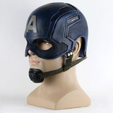 Captain America Steve Rogers Avengers Cosplay Helmet Mask Prop-Marvel Comics Cosplay-WickyDeez