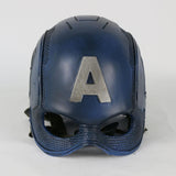 Captain America Steve Rogers Avengers Cosplay Helmet Mask Prop-Marvel Comics Cosplay-WickyDeez