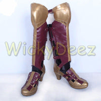 Custom Size Wonder Woman Justice League Complete Cosplay Costume + Boots & Lasso-DC Comics Cosplay-WickyDeez