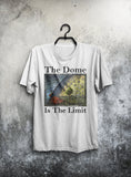Flat Earth Shirt | Flat Earth Map | The Dome | Tees Shirt | Gildan Mens T-Shirt-Men's Tops-WickyDeez