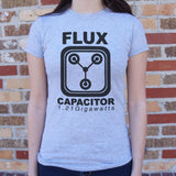 Flux Capacitor 1.21 Gigawatts T-Shirt (Ladies)-Ladies T-Shirt-WickyDeez