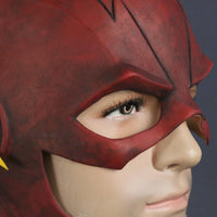 Inspired by The Flash Barry Allen Full Face Mask Helmet Hood for Cosplay-DC Comics Cosplay-WickyDeez