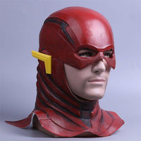Justice League The Flash Cosplay Mask Full Face Barry Allen Flash Helmet Mask-DC Comics Cosplay-WickyDeez