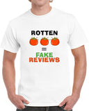 Rotten Tomatoes Fake Reviews White Tee Unisex Classic T Shirt-T-Shirt-WickyDeez