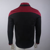 NEW Star Trek For Picard 3 Geordi Uniform Jacket Top Starfleet Cosplay Costumes (Red/Gold/Blue)