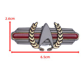 NEW Star Trek For ST Picard 2 Admiral Magnet Badge Pin | Starfleet Brooches Accessory Prop-WickyDeez - MainKinez-WickyDeez